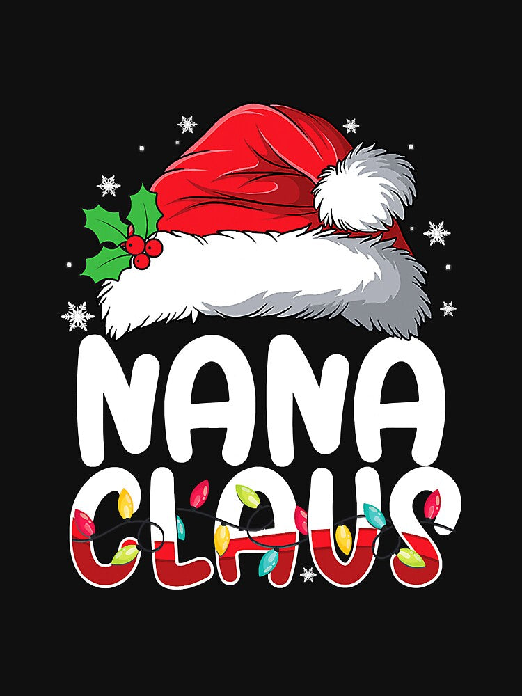 Nana Claus Matching Family Pajamas by YesterDayCheck