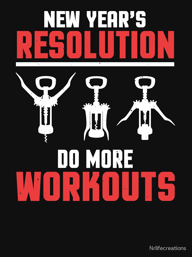 Fitness Resolution Shirt, New Year 2020 Shirt, New Years Resolution Shirt by Nrlifecreations