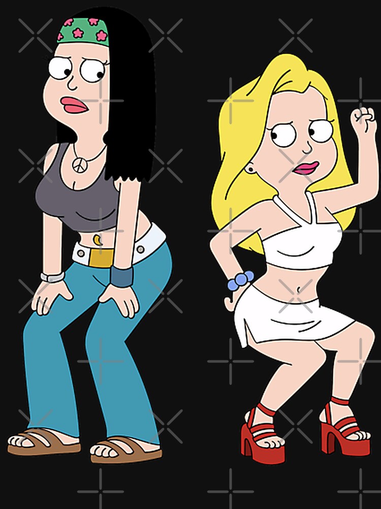 American Dad Hayley And Francine Dance Off by alonedesigner