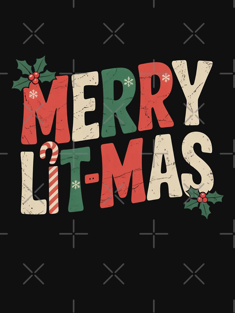 Merry Lit-mas Book Lover Holiday by MagicWander