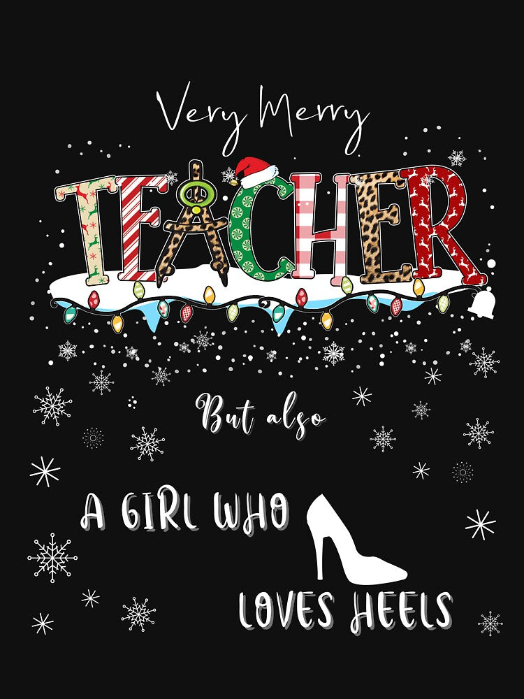Verry merry teacher loves heels after work by Jaroslaw-S