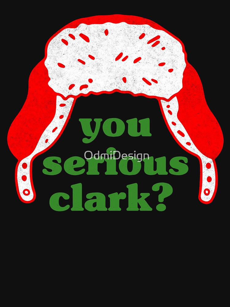 You Serious Clark, Matching Christmas Family Pajamas by OdmiDesign