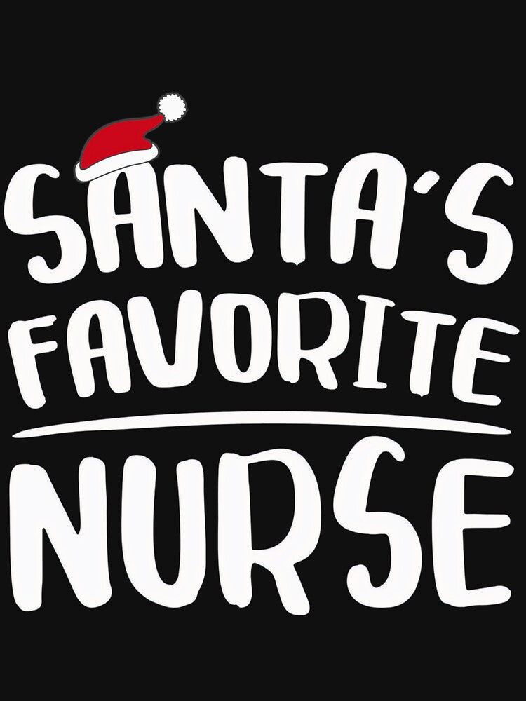 Nurse Classic Vintage Santas Favorite Retro Christmas Merry by Olincristie
