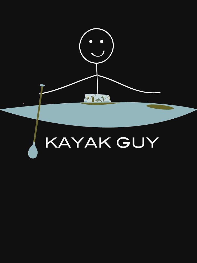 Funny Mens Kayak Guy by whyitsme