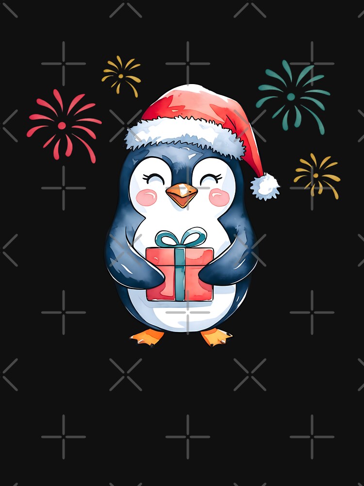 Penguin on Christmas by CooperApe