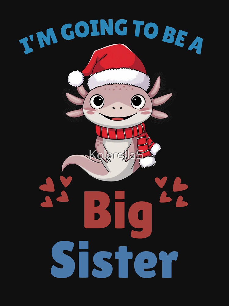 Happy Axolotl, I'm going to be a big sister by KolorellaS