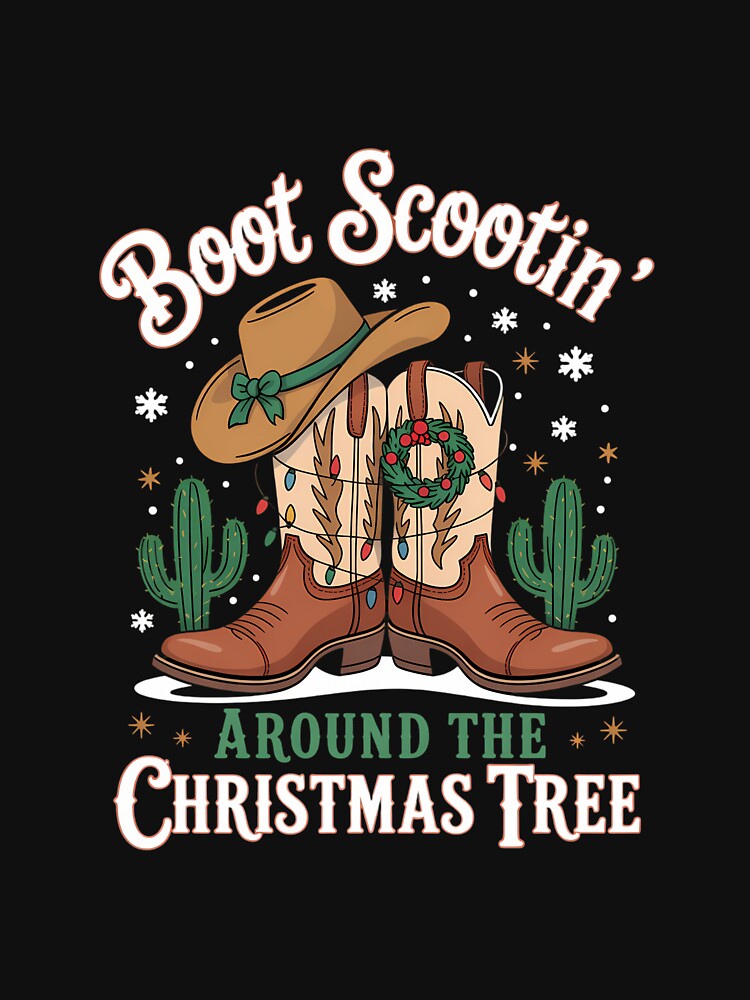 Christmas Tree Cowboy Cute Xmas by DeadlockCrew