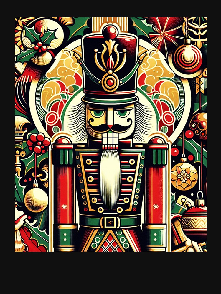 Nutcracker Holiday Christmas Design by Mirabilum