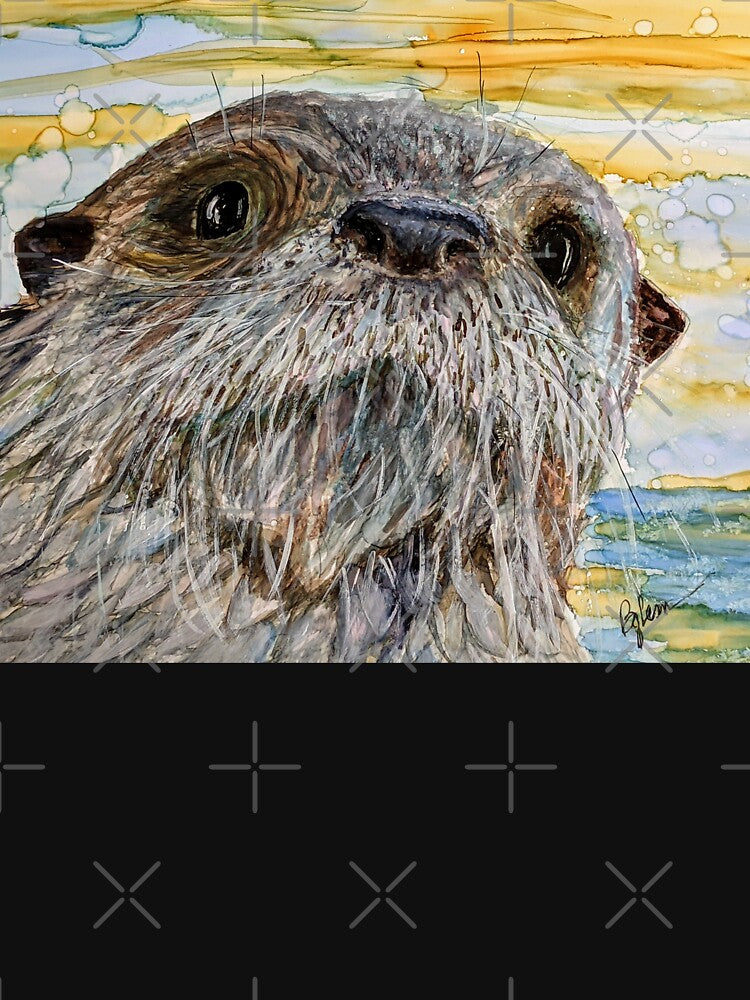Otter Selfie - Ain't I Hansum! by GlennArt