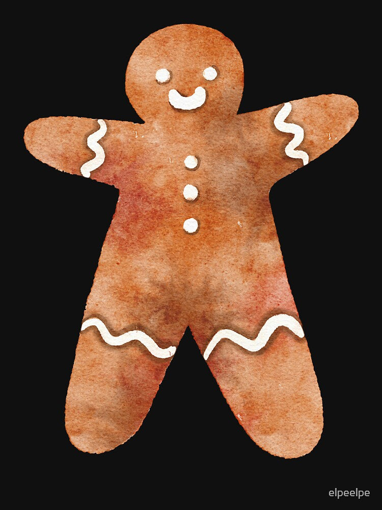 Christmas gingerbread man by elpeelpe