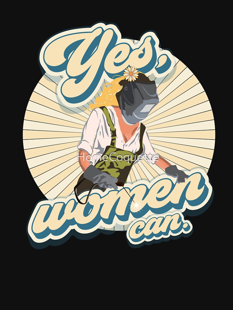 Funny groovy gift for sarcastic welder woman by HomeCoquette