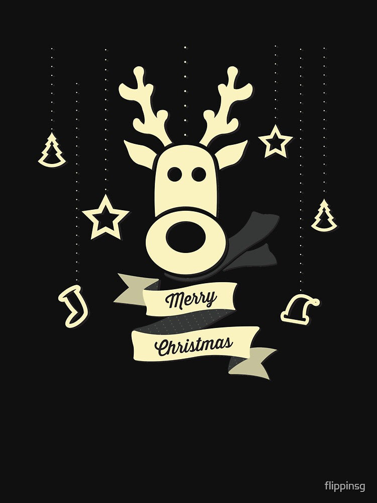 Cute Reindeer Shirt by flippinsg