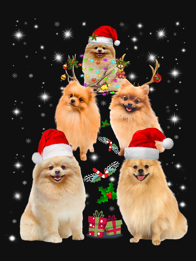 Funny Pomeranian Christmas Tree Decor Ornament Costume by JohnnyBench73