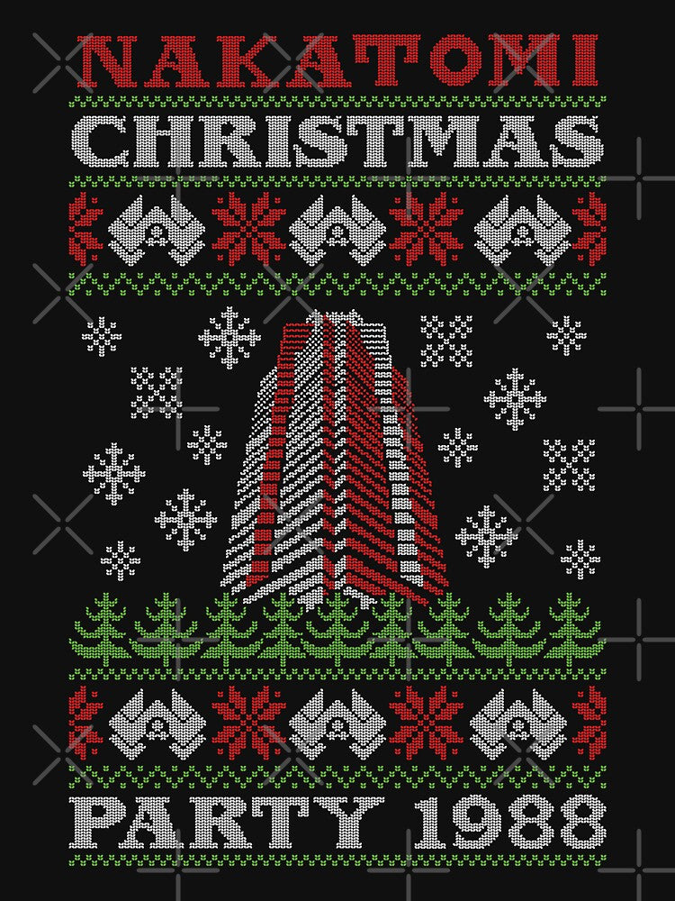 Nakatomi Plaza Christmas Party Knitted by RetroPandora