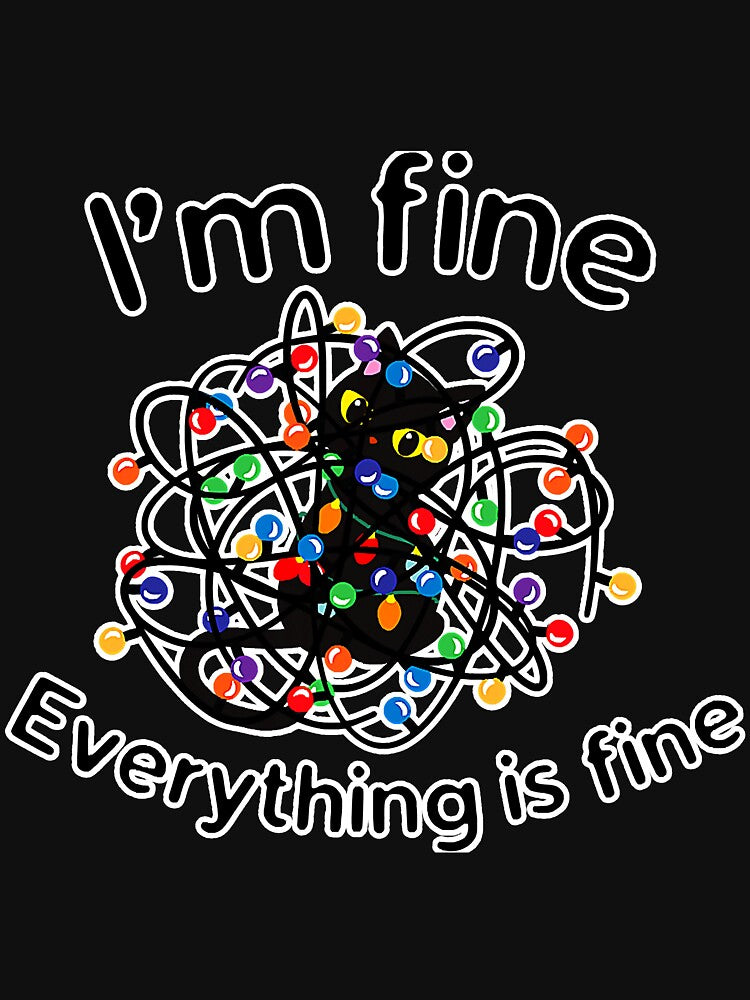Christmas Lights Im Fine Everything Is by reyeskhan79