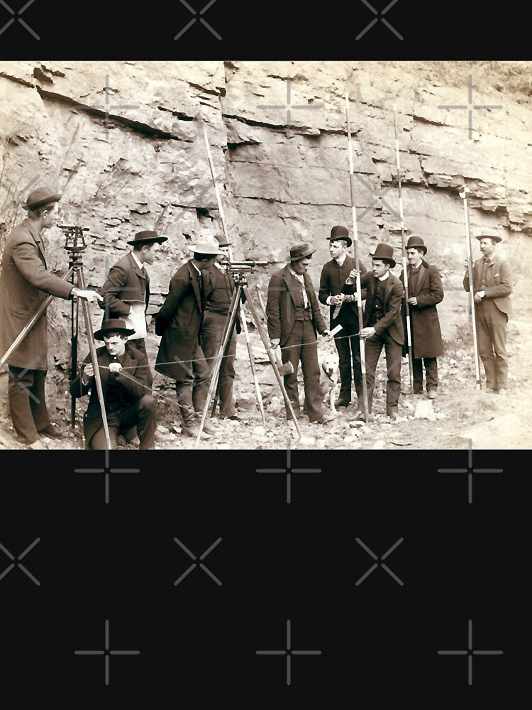 Lover Gift Deadwood Central Rr Engineer Corps - John Grabill - 1888 Christmas by LeathaKessler