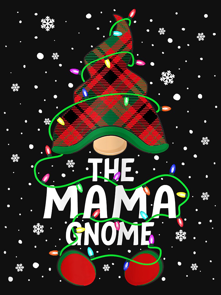 The Mama Gnome Family Matching Group Christmas Lights by JodyBoling