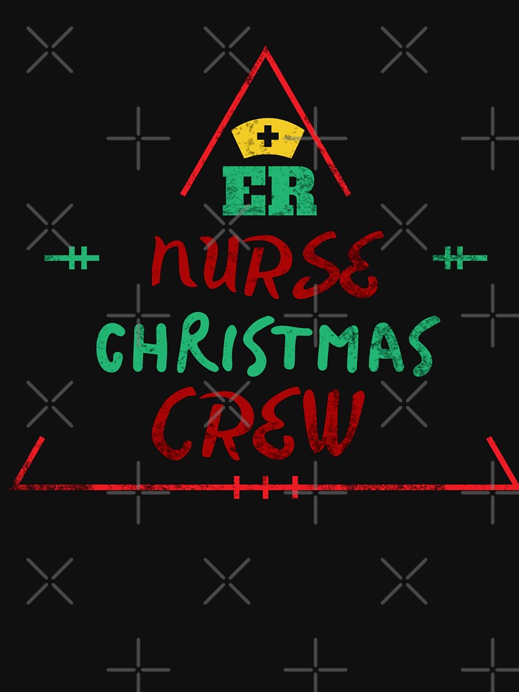 ER nurse christmas crew- vintage by wiwiart