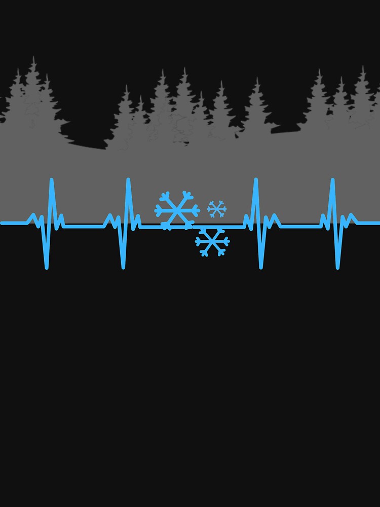heartbeat snowflake by Scribblehound
