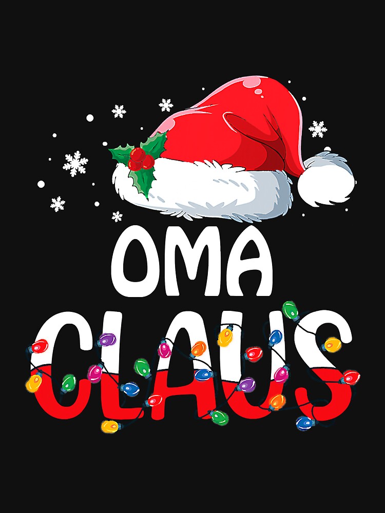 Oma Claus Matching Family Christmas by YesterDayCheck