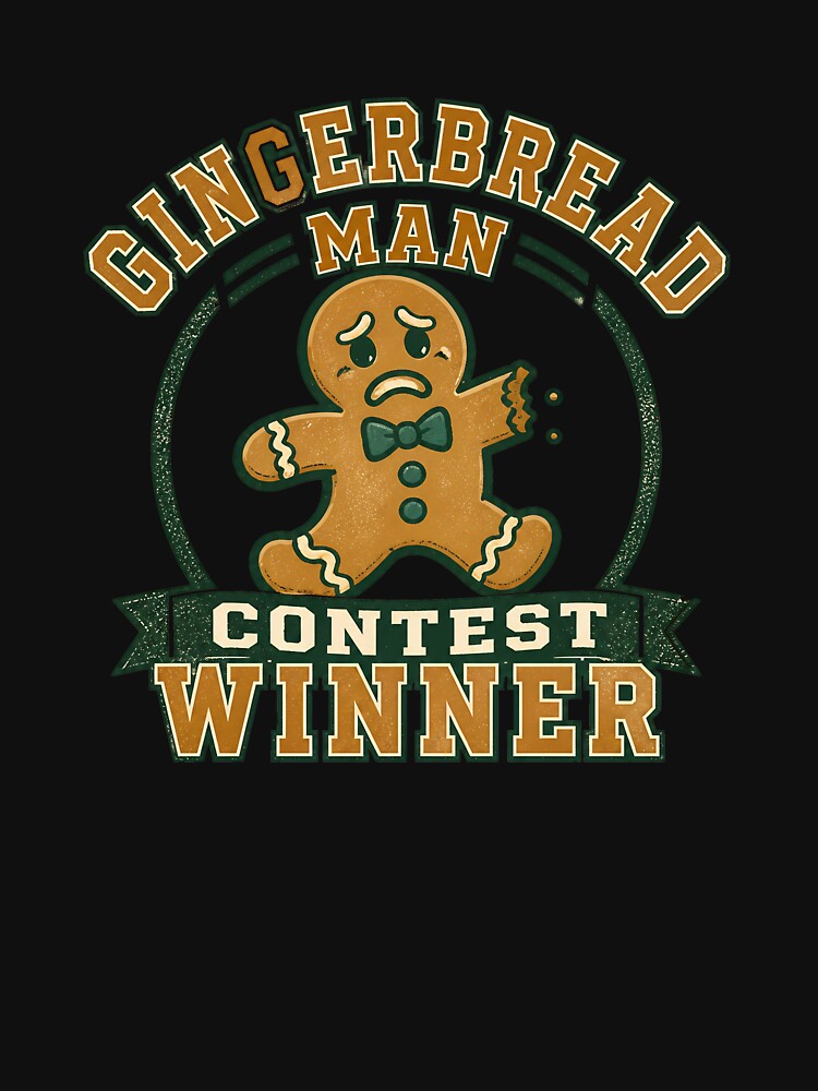 Gingerbread Man Contest Winner Funny Arm Amputee Gear by DynamicDesign