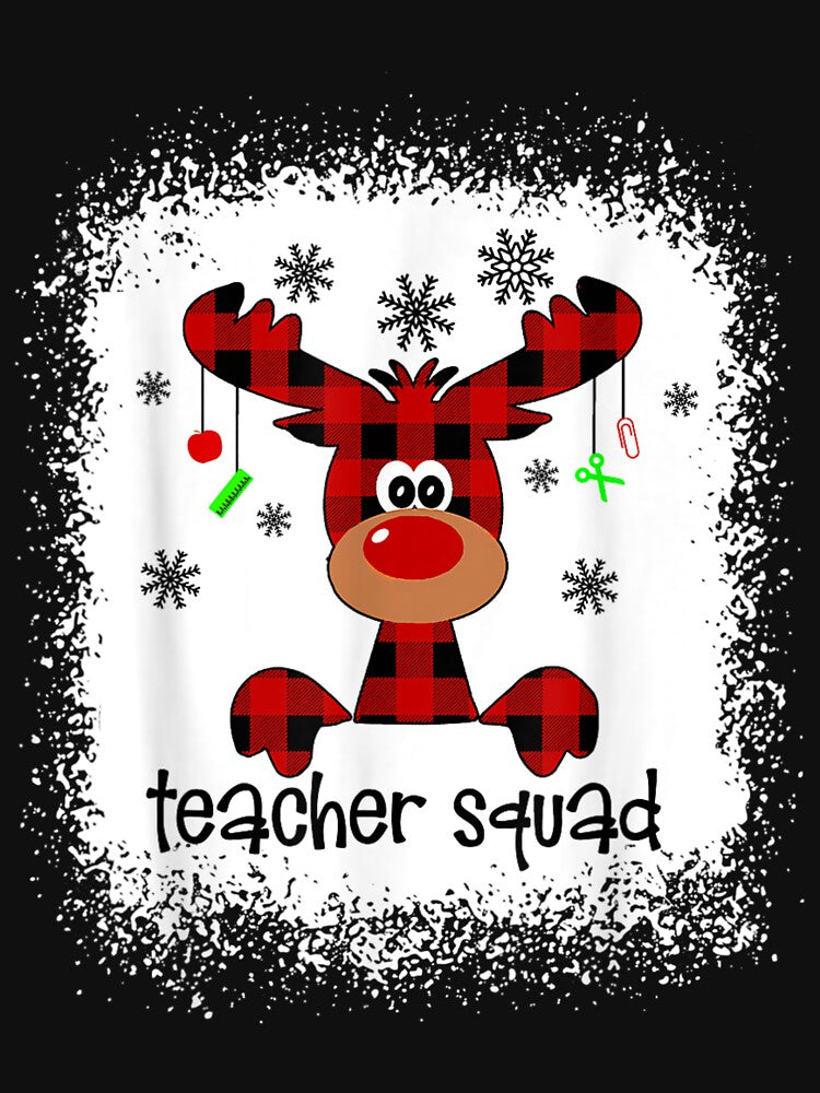 Bleached Teacher Squad Reindeer by AldoEan