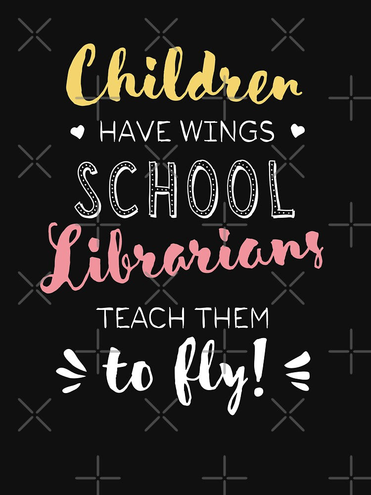 School Librarian Gifts - Beautiful Wings Quote by betternotes