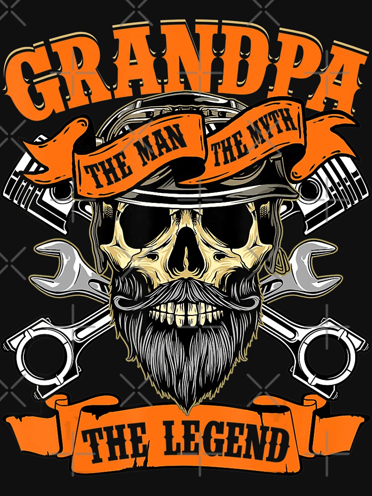 Biker Grandpa The man the myth the legend Rider Grandpa by thesmokeydogs