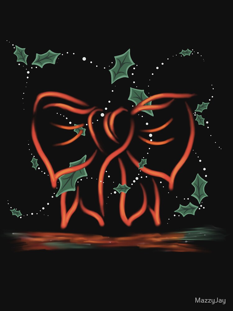 Christmas Bow by MazzyJay