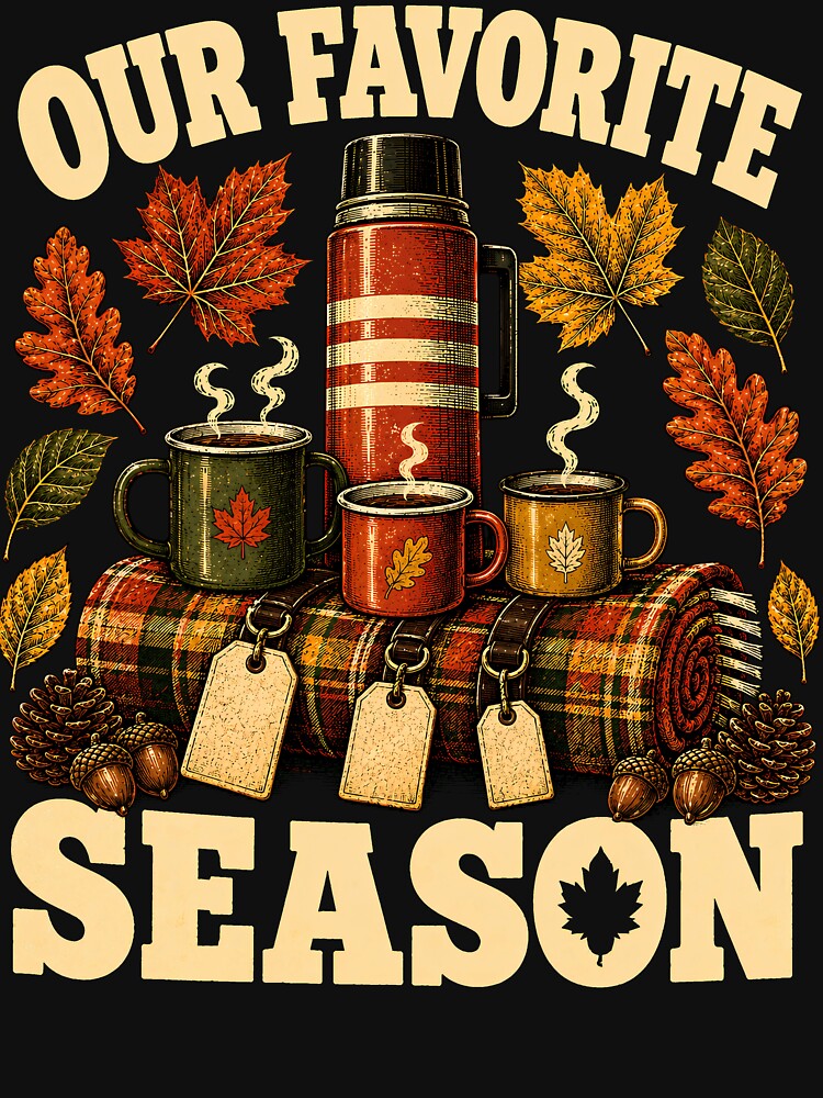 Our Favorite Season Cozy Fall Family Autumn Design by StyleGlimpse