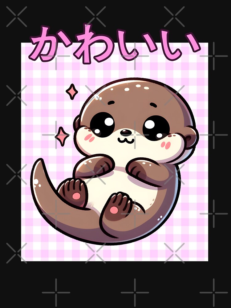 Adorable Otter Splashing into Cuteness by Mini Pandas