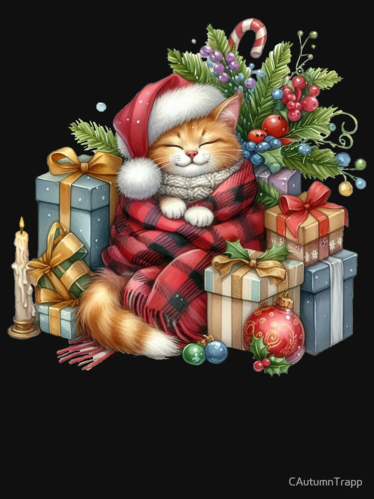 Holiday Cat Hygge by CAutumnTrapp
