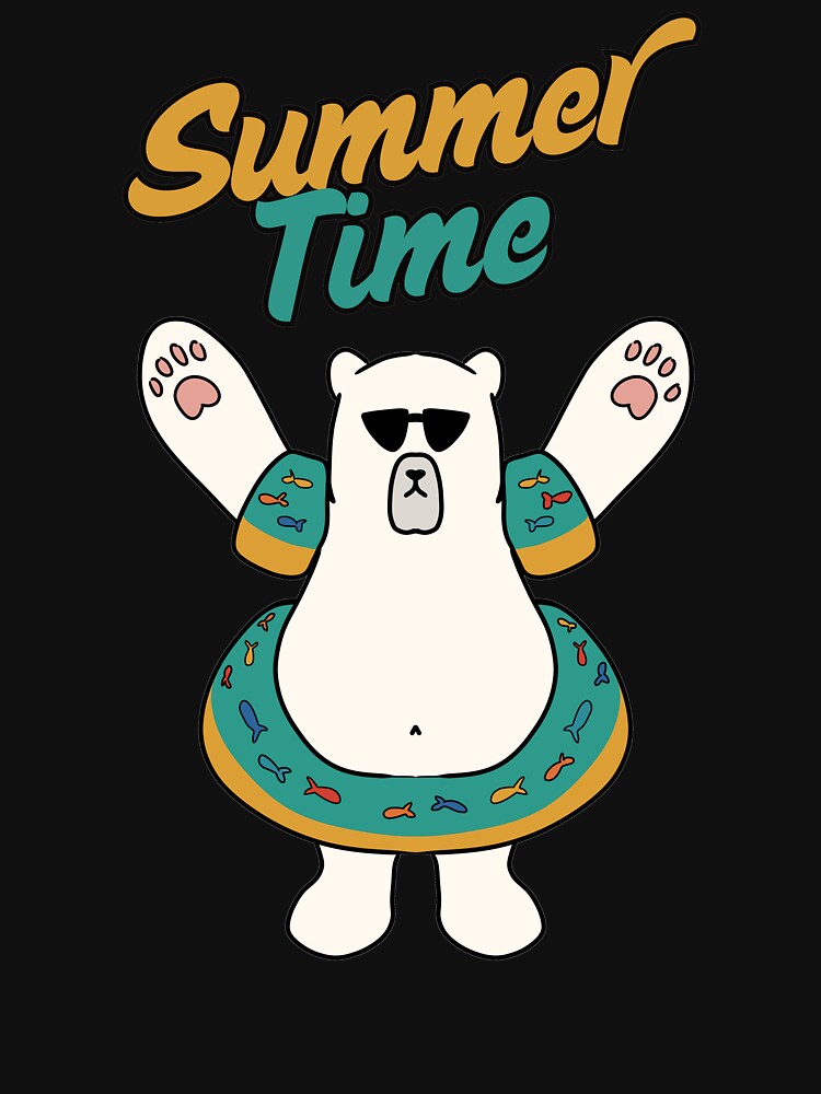 Summer Time Polar Bear by HugSomeNettles