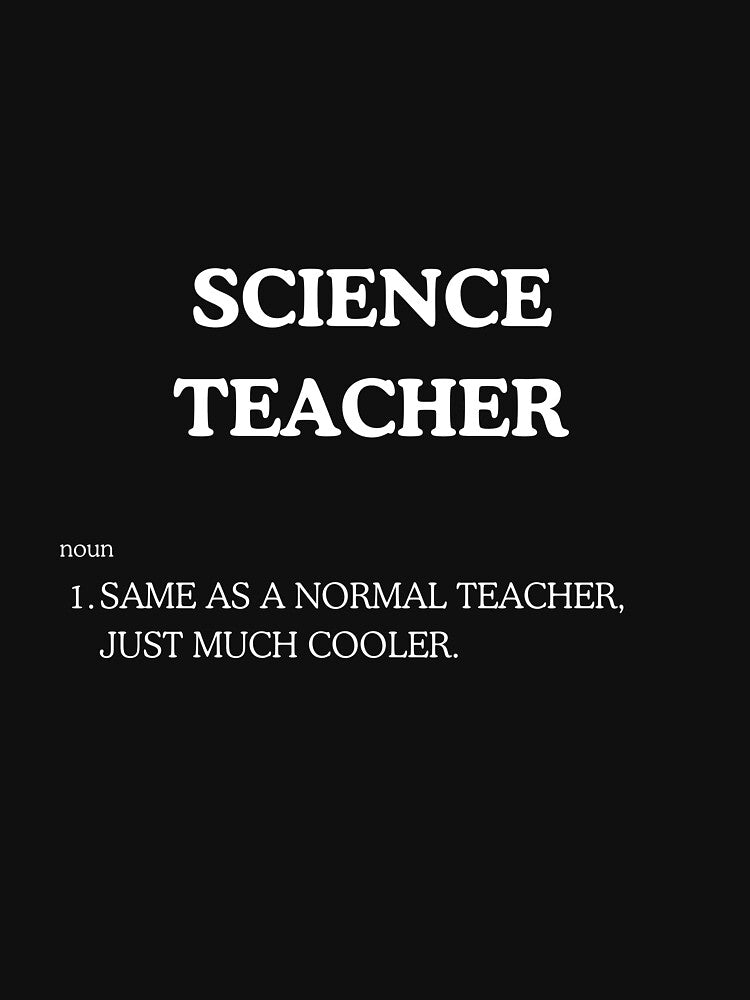 "Cool Science Teacher" Tee Shirt by work-at-tire