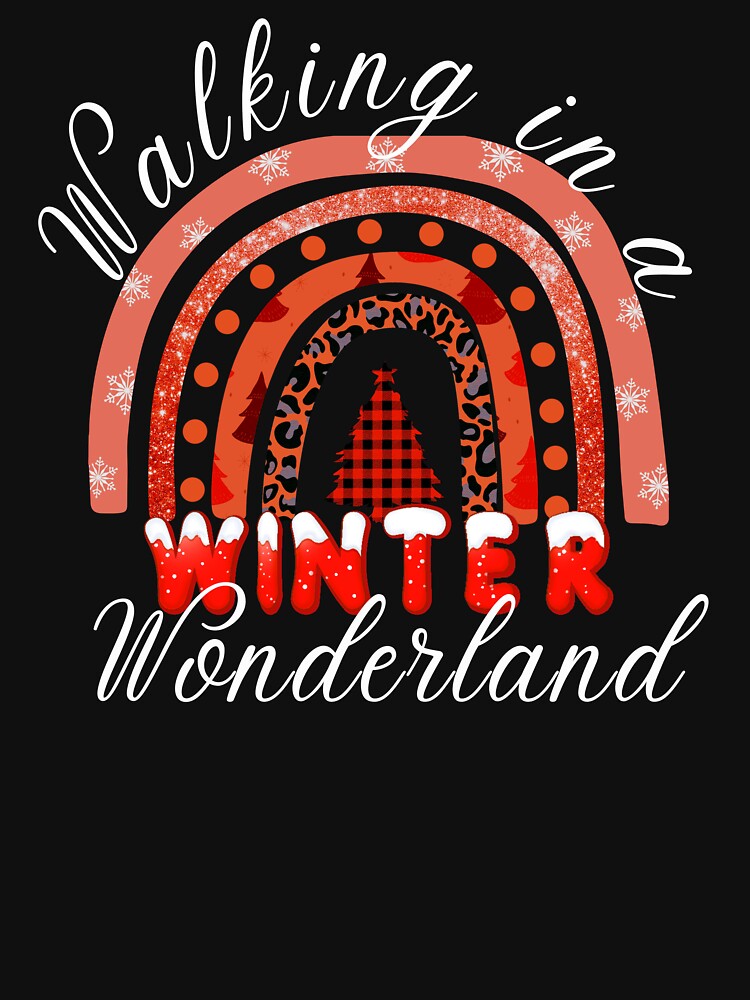 Walking in a Winter Wonderland - Boho Rainbow 2 by SimplyMe-Plus