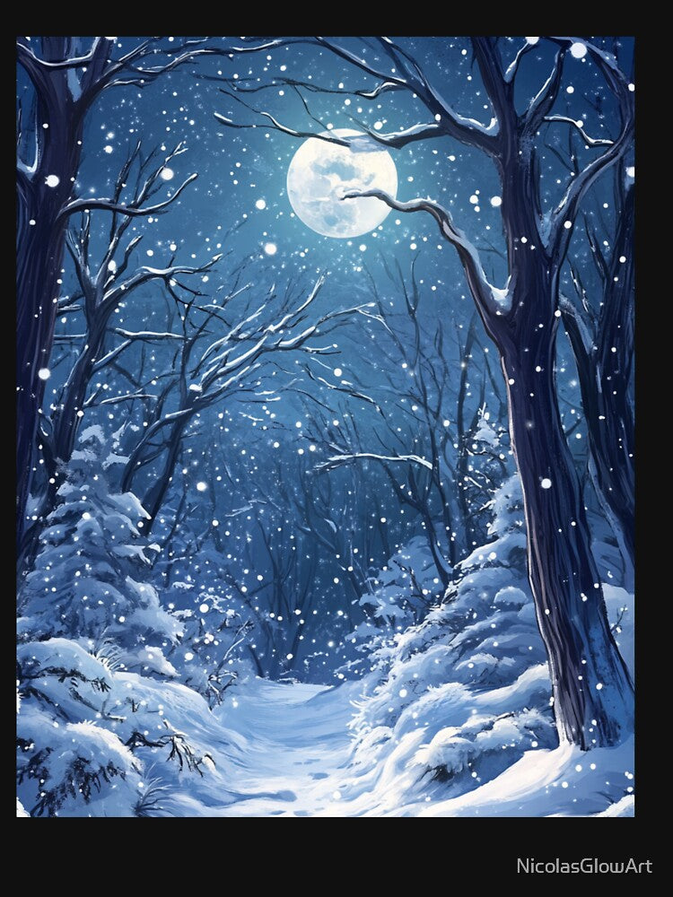 Winter Moon by NicolasGlowArt