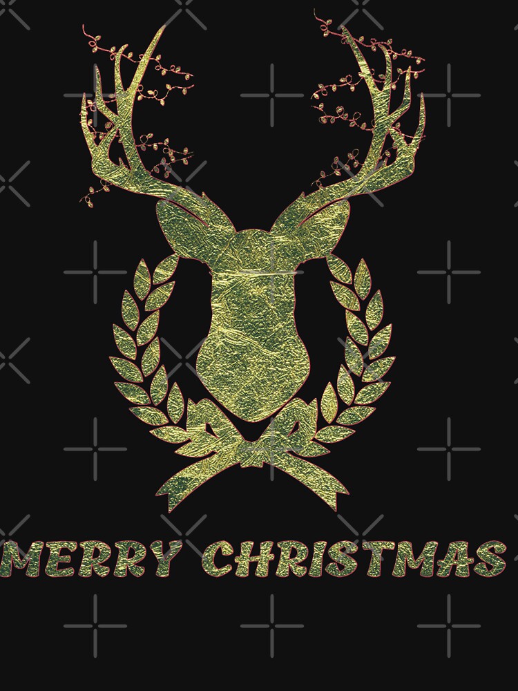 Amazing Merry Christmas Reindeer Retro by marvacousins246