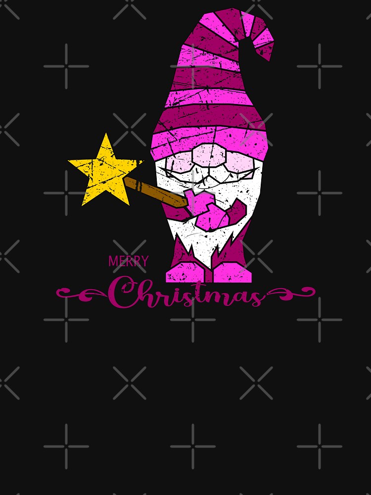 Gnome Vintage 2 Merry Christmas by the Zarock Shop