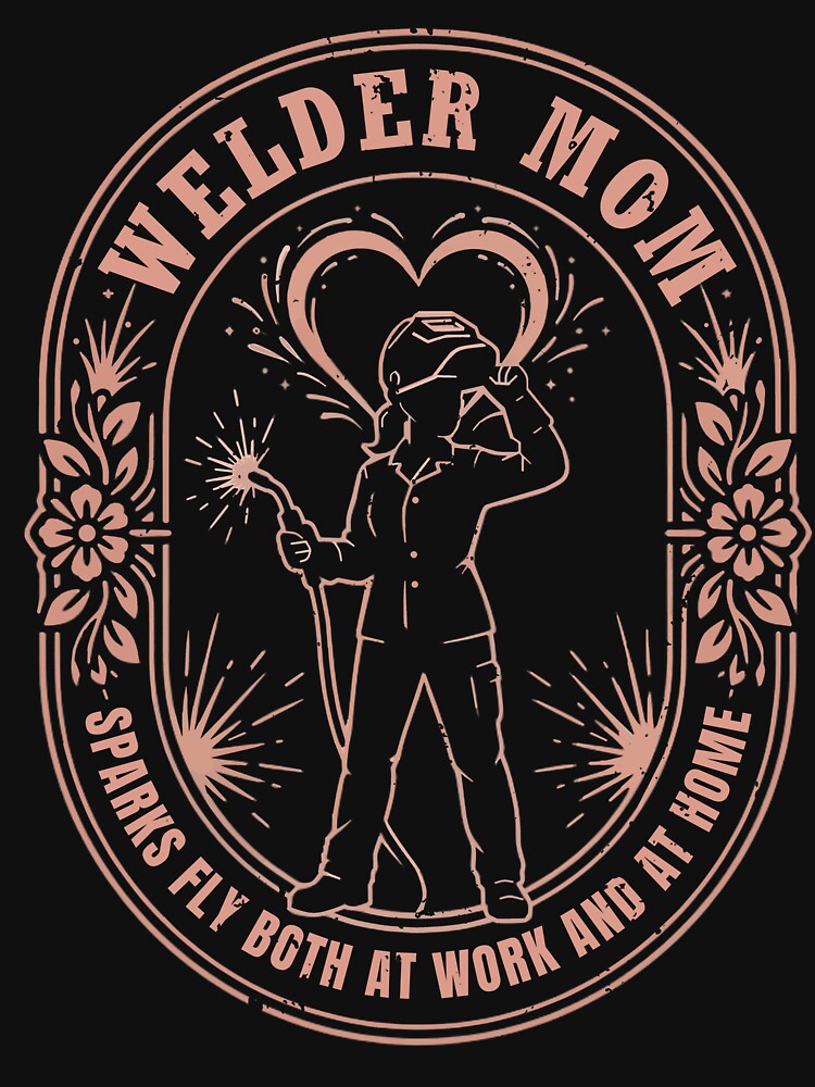 Welder Mom — Sparks Fly Both at Work and at Home by LoganDzign