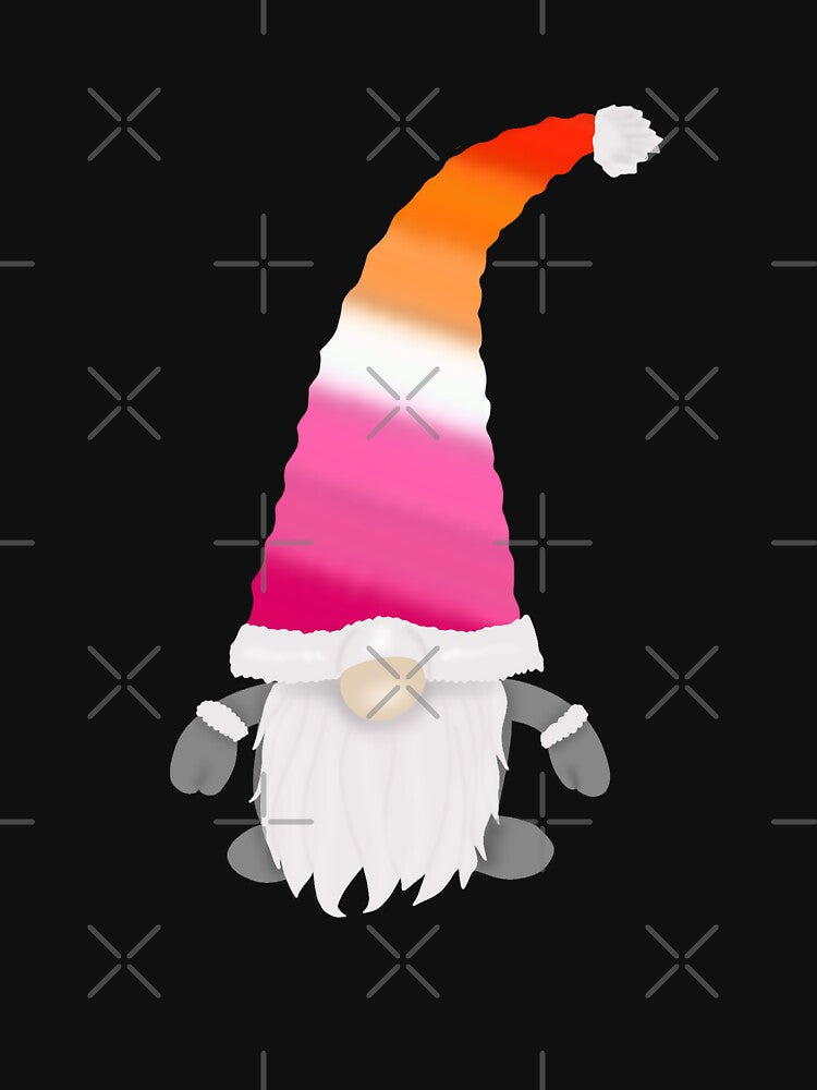 Lesbian pride gonk by Becky-Marie