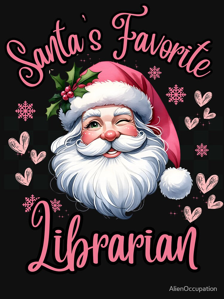 Jolly Santa's Favorite Librarian by AlienOccupation