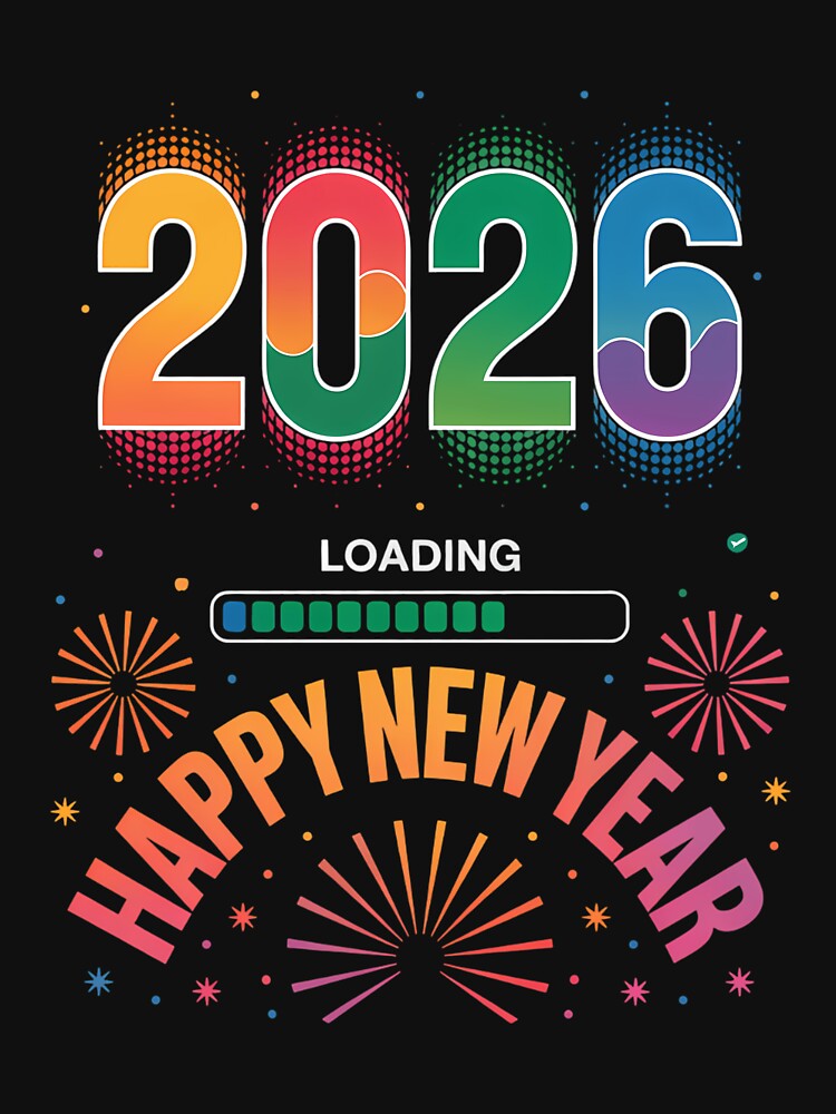 Happy New Years Eve Party Christmas New Year 2026 by georgiaarsnal