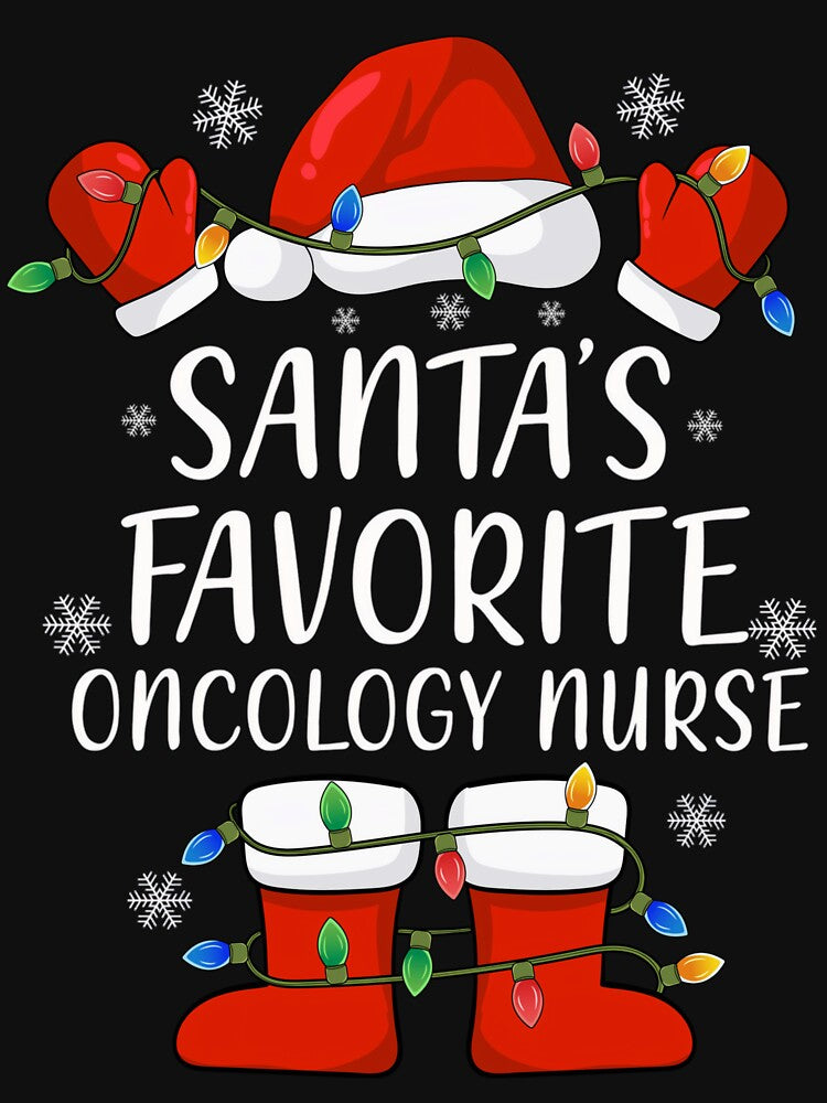 Classic Favorite Christmas Vintage Nurse Retro Santas Merry by Olincristie