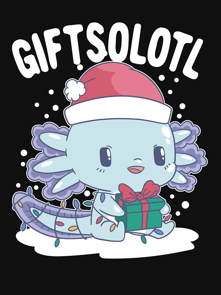 Giftsolotl Axolotl Christmas Axolotl Kids XMas Axolotl Gear by DynamicDesign