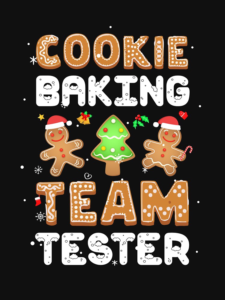 Cookie Baking Team Tester Gingerbread Christmas by DanielleNicolet