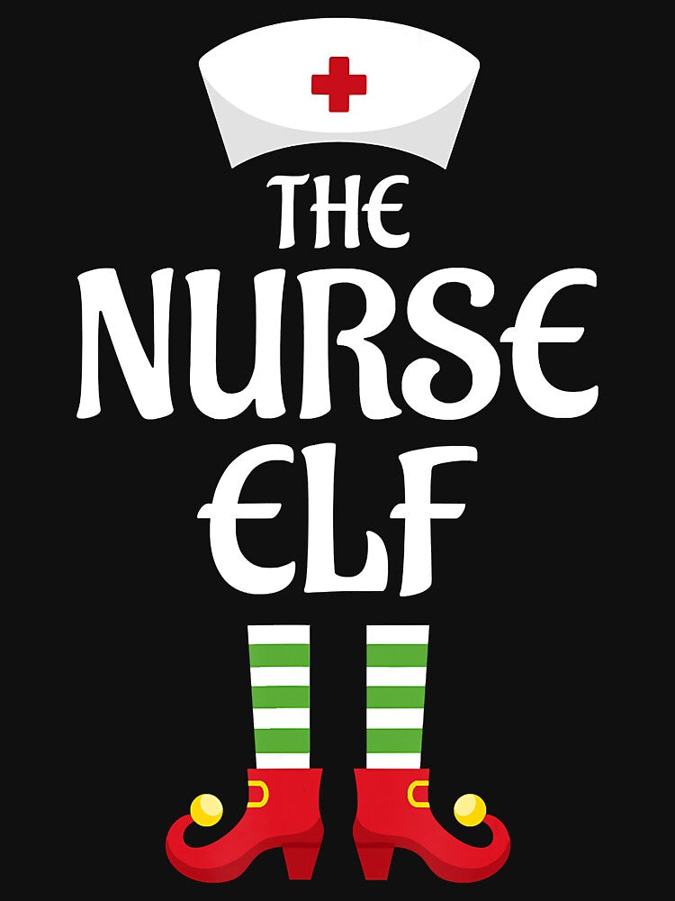 Nurse Elf Family Matching Group Christmas by SethFrancis37