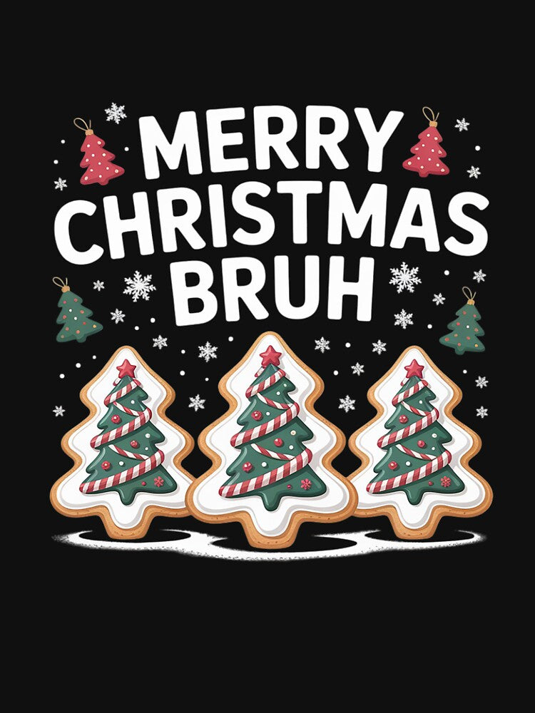 Merry Christmas Bruh Cakes Christmas Tree Cake by AmparoBoyle