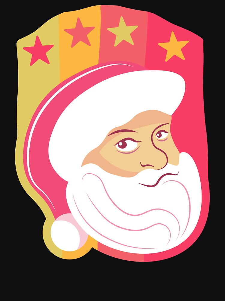 Pink Christmas Santa clause by THROUGH-LIFE