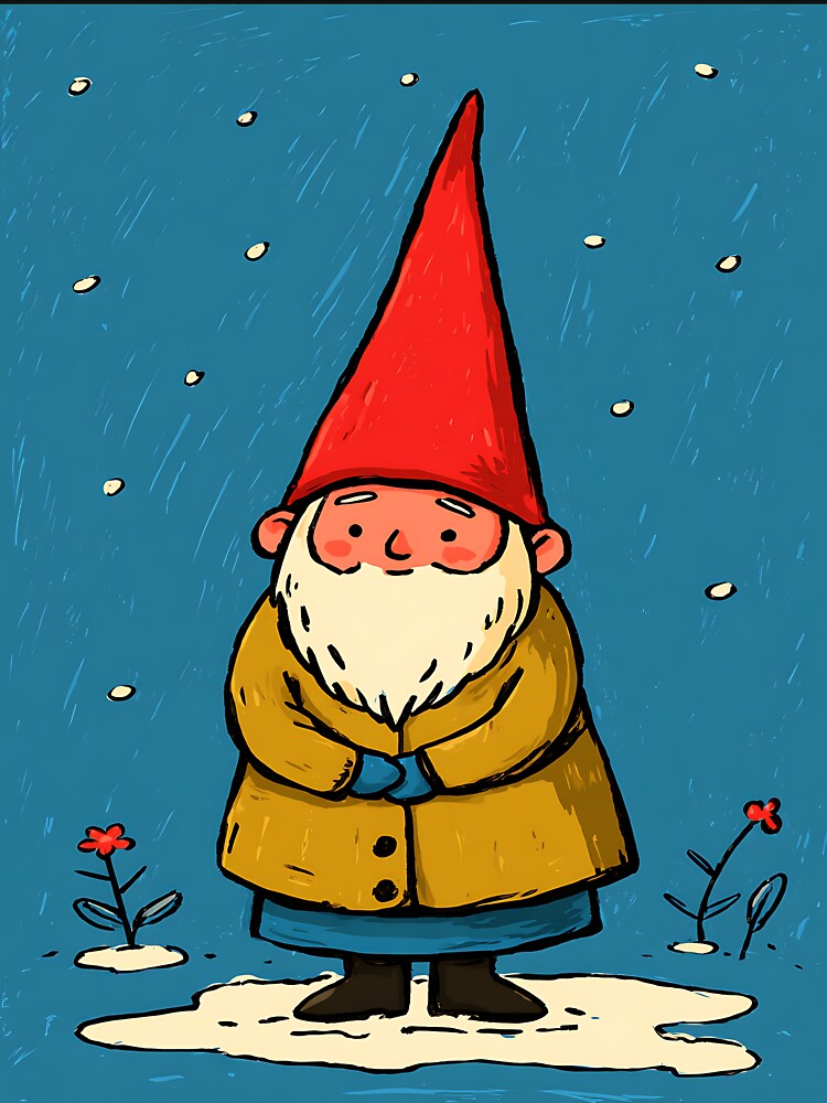 Festive Christmas Gnome by bapupa
