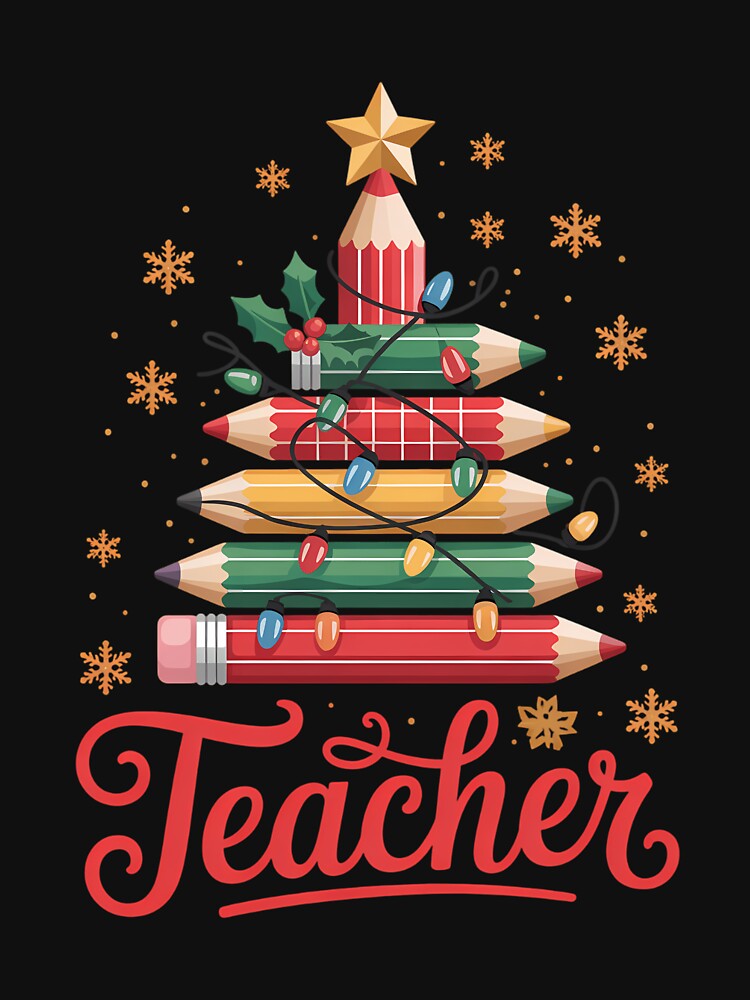 Coquette Christmas Tree Teacher by LunaCrazeArt